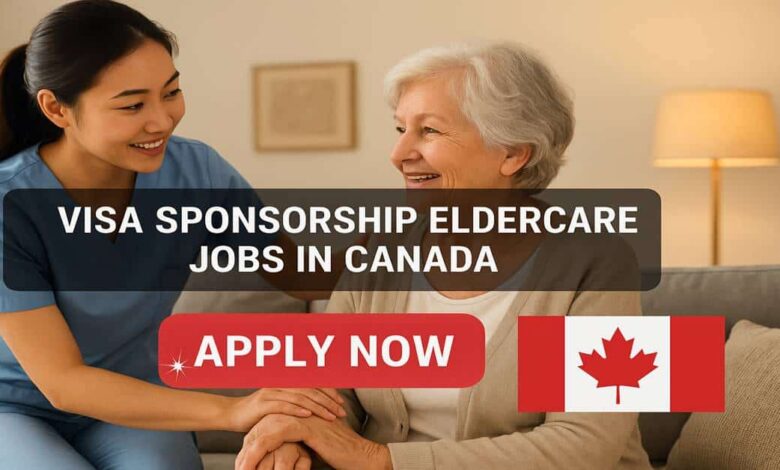 Visa Sponsorship Eldercare Jobs in Canada