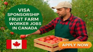 Visa Sponsorship Fruit Farm Worker Jobs in Canada