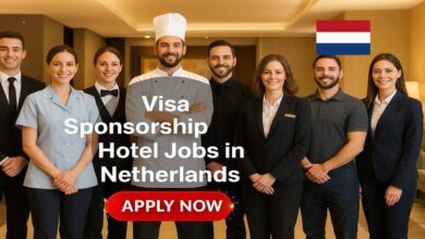 Visa Sponsorship Hotel Jobs in Netherlands