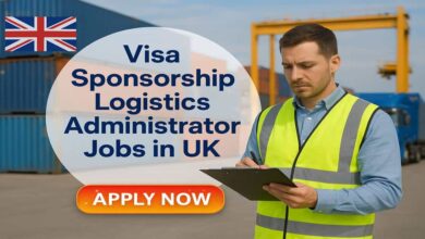 Visa Sponsorship Logistics Administrator Jobs in UK