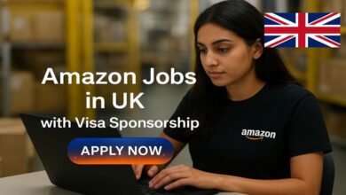 Amazon Jobs in UK with Visa Sponsorship
