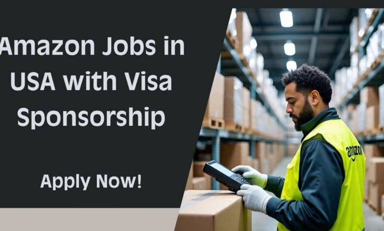 Amazon Jobs in USA with Visa Sponsorship