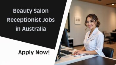 Beauty Salon Receptionist Jobs in Australia
