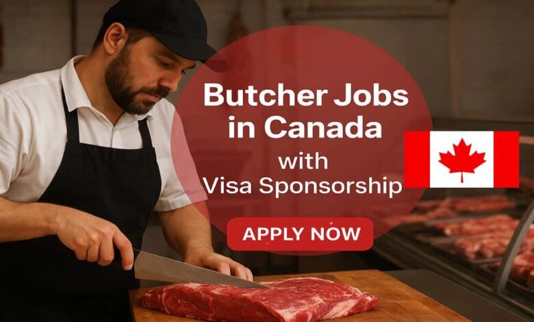 Butcher Jobs in Canada with Visa Sponsorship