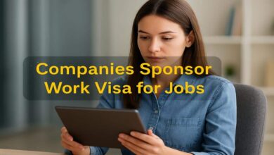 Companies Sponsor Work Visa for Jobs