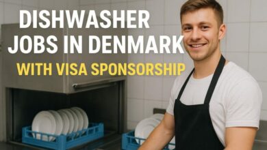 Dishwasher Jobs in Denmark With Visa Sponsorship