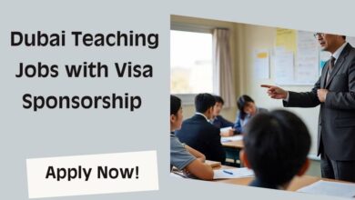 Dubai Teaching Jobs with Visa Sponsorship