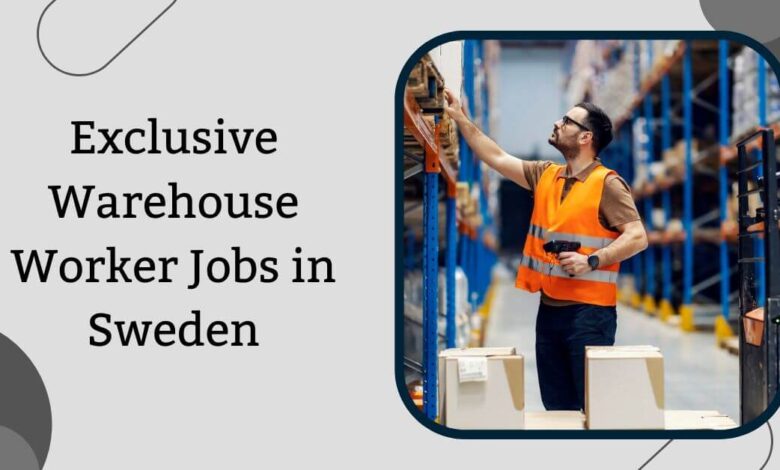 Exclusive Warehouse Worker Jobs in Sweden