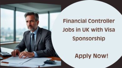 Financial Controller Jobs in UK with Visa Sponsorship