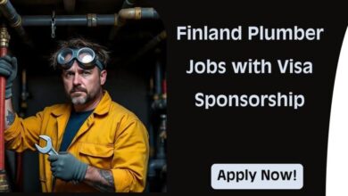Finland Plumber Jobs with Visa Sponsorship