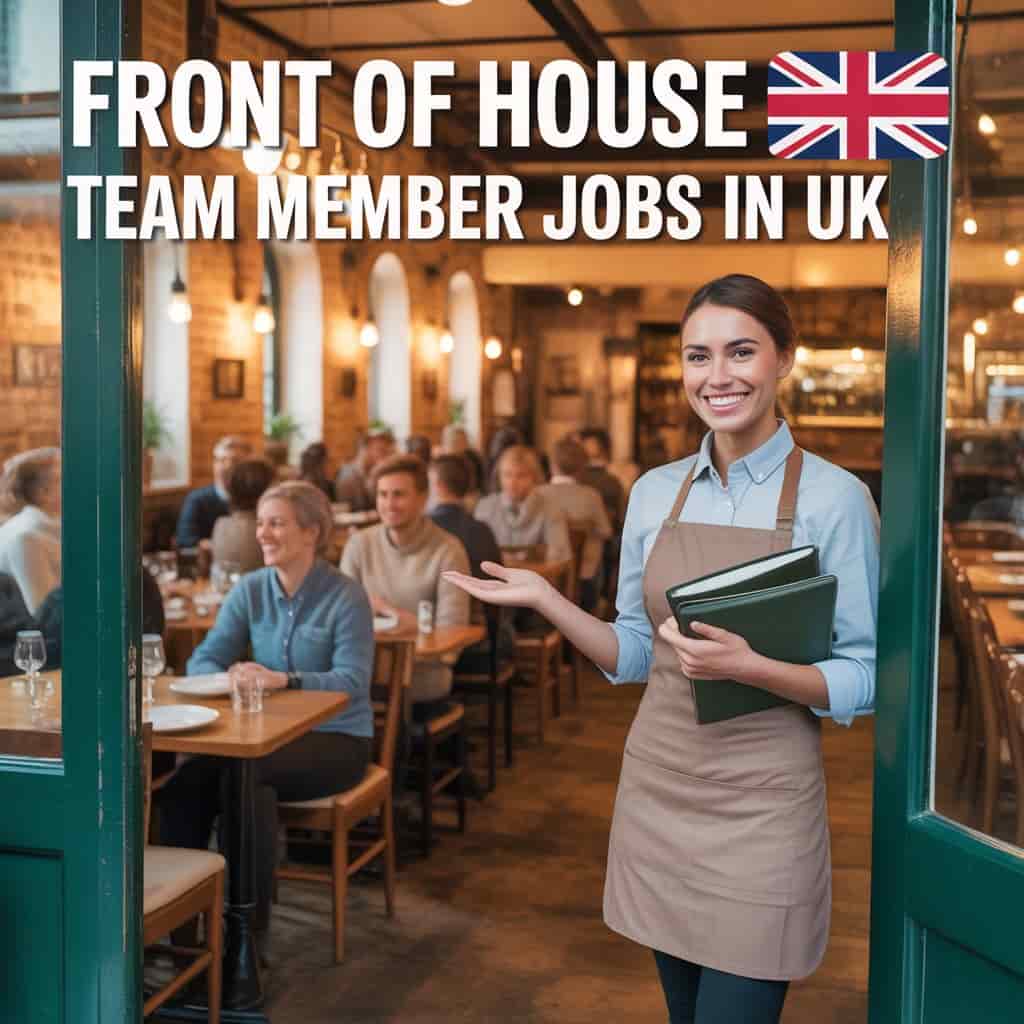 Front of House Team Member Jobs in UK