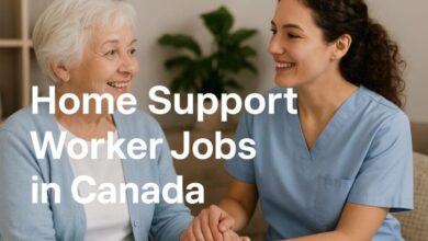 Home Support Worker Jobs in Canada