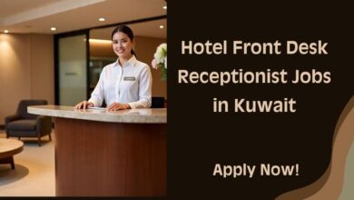 Hotel Front Desk Receptionist Jobs in Kuwait