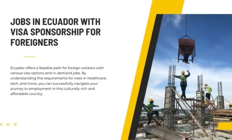 Jobs in Ecuador