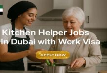 Kitchen Helper Jobs in Dubai with Work Visa