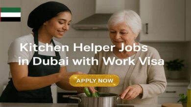 Kitchen Helper Jobs in Dubai with Work Visa