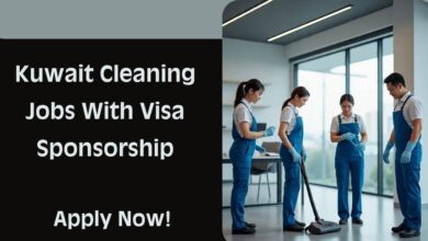 Kuwait Cleaning Jobs With Visa Sponsorship