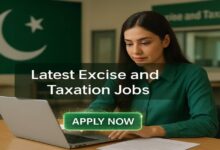 Latest Excise and Taxation Jobs