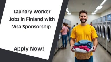 Laundry Worker Jobs in Finland with Visa Sponsorship