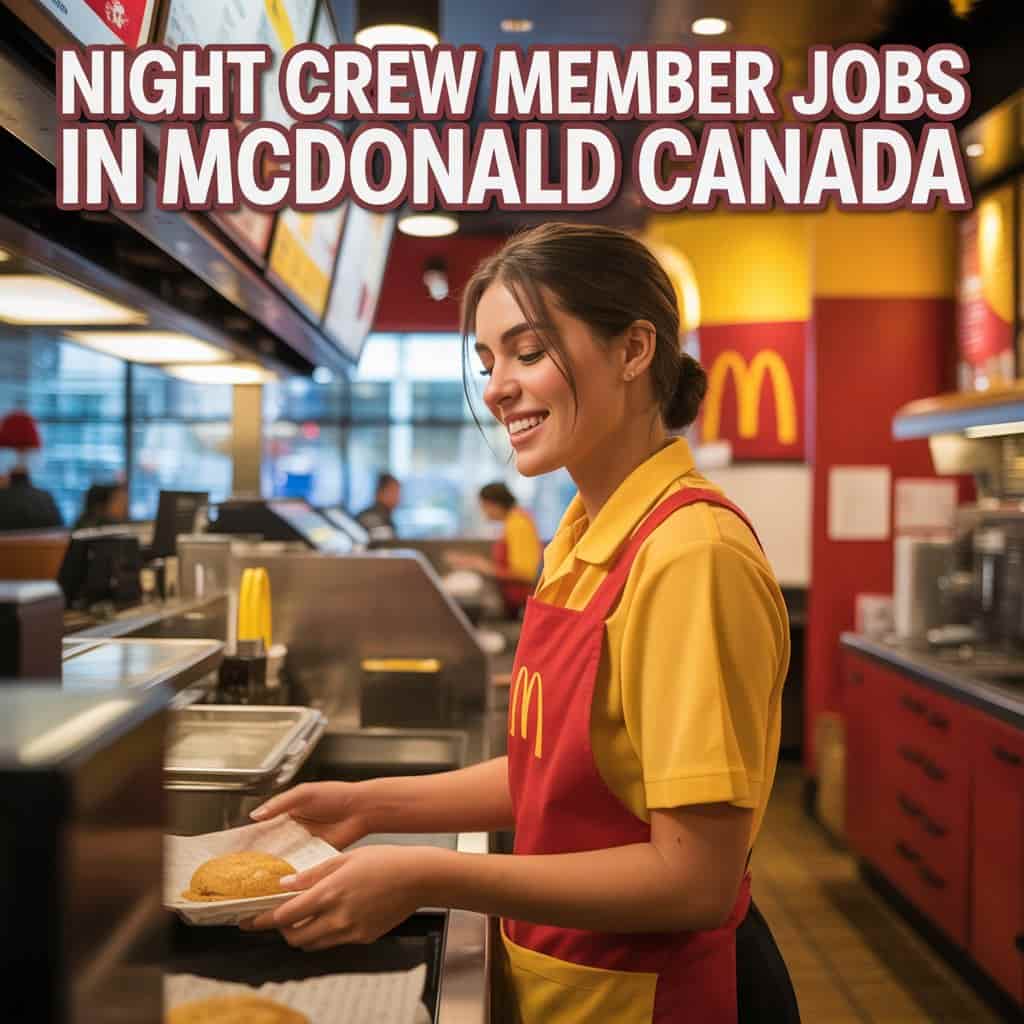 Night Crew Member Jobs in McDonald Canada
