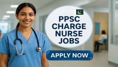 PPSC Charge Nurse Jobs