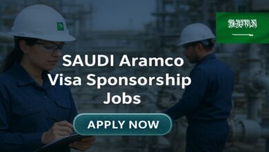 SAUDI Aramco Visa Sponsorship Jobs