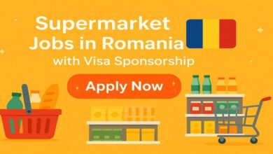 Supermarket Jobs in Romania with Visa Sponsorship