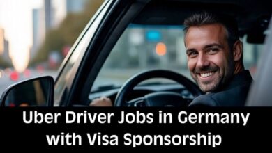 Uber Driver Jobs in Germany with Visa Sponsorship