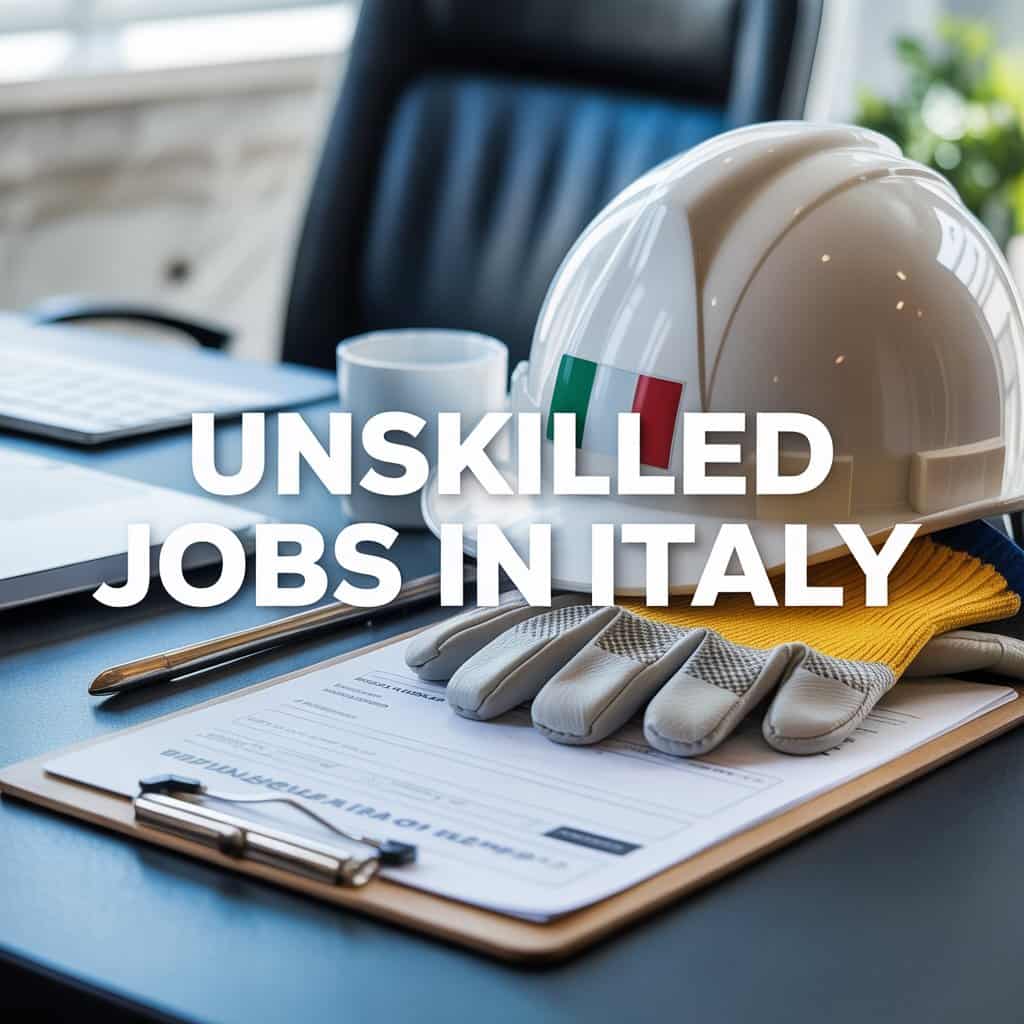 Unskilled Jobs in Italy