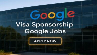 Visa Sponsorship Google Jobs