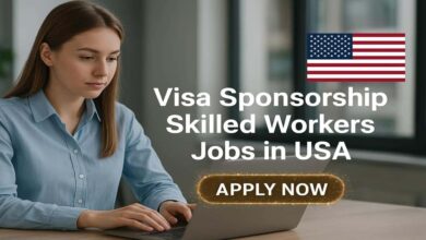 Visa Sponsorship Skilled Workers Jobs in USA