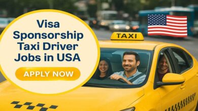 Visa Sponsorship Taxi Driver Jobs in USA