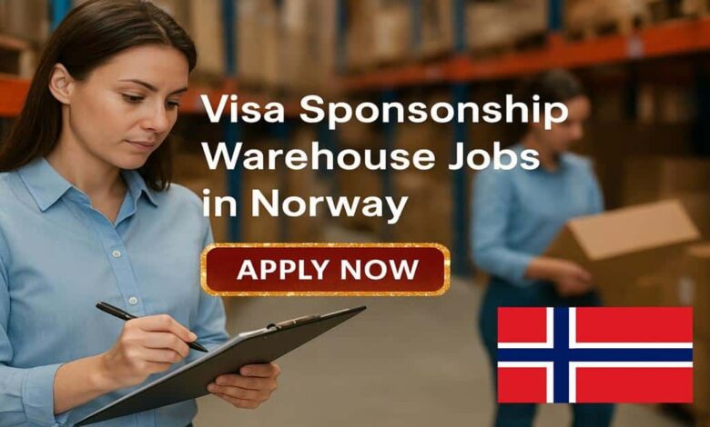 Visa Sponsorship Warehouse Jobs in Norway