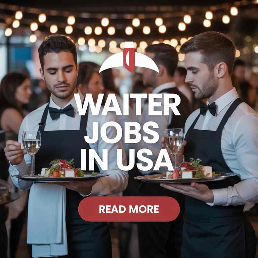 Waiter Jobs in USA
