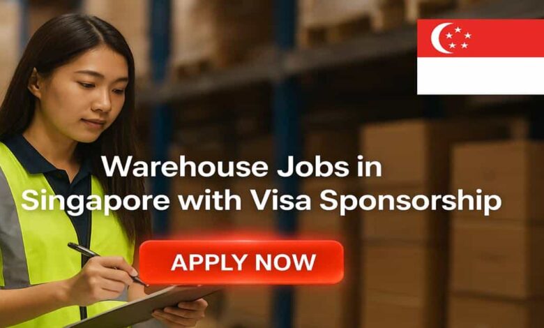 Warehouse Jobs in Singapore with Visa Sponsorship