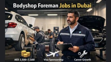 Bodyshop Foreman Jobs in Dubai