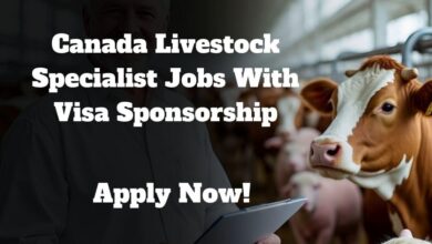Canada Livestock Specialist Jobs With Visa Sponsorship