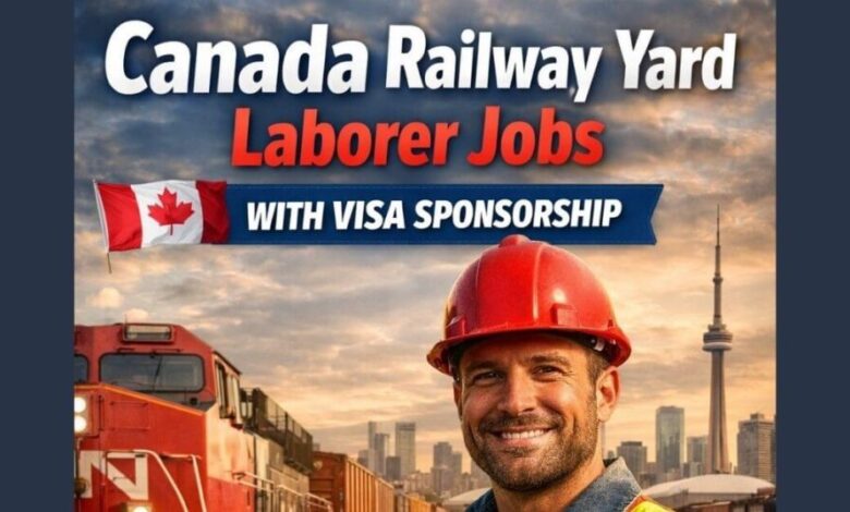 Canada Railway Yard Laborer Jobs with Visa Sponsorship