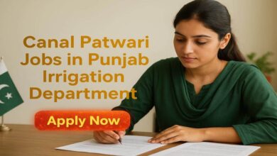 Canal Patwari Jobs in Punjab Irrigation Department