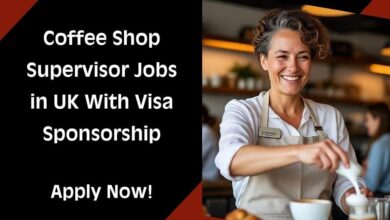 Coffee Shop Supervisor Jobs in UK With Visa Sponsorship