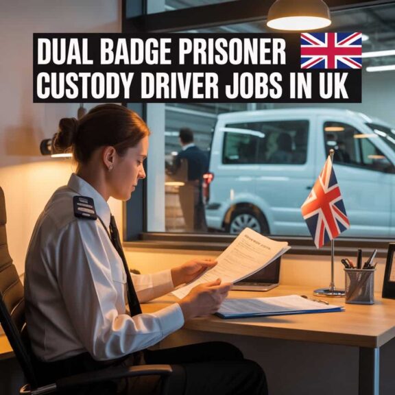 Dual Badge Prisoner Custody Driver Jobs in UK