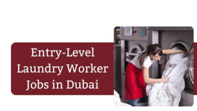 Entry-Level Laundry Worker Jobs in Dubai