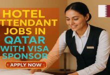 Hotel Attendant Jobs in Qatar with Visa Sponsor