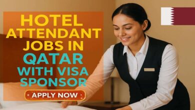 Hotel Attendant Jobs in Qatar with Visa Sponsor