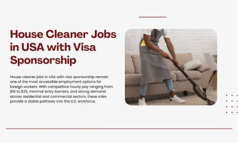 House Cleaner Jobs in USA