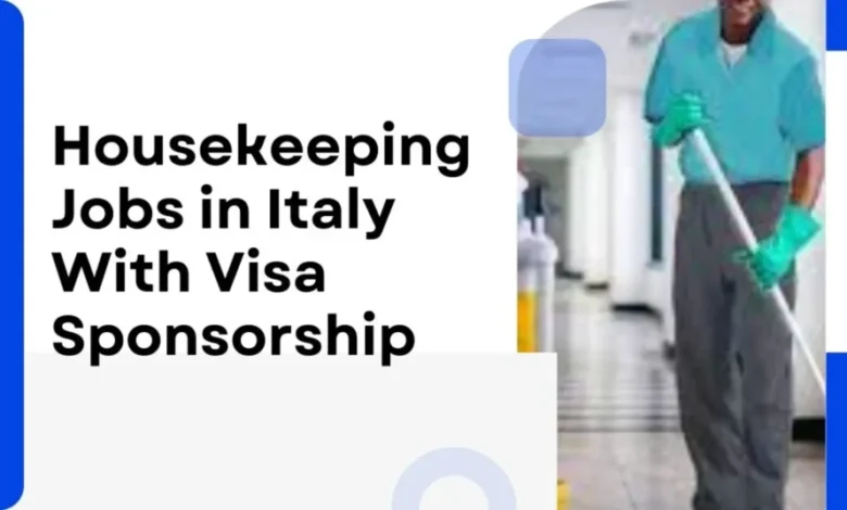 Housekeeping Jobs in Italy