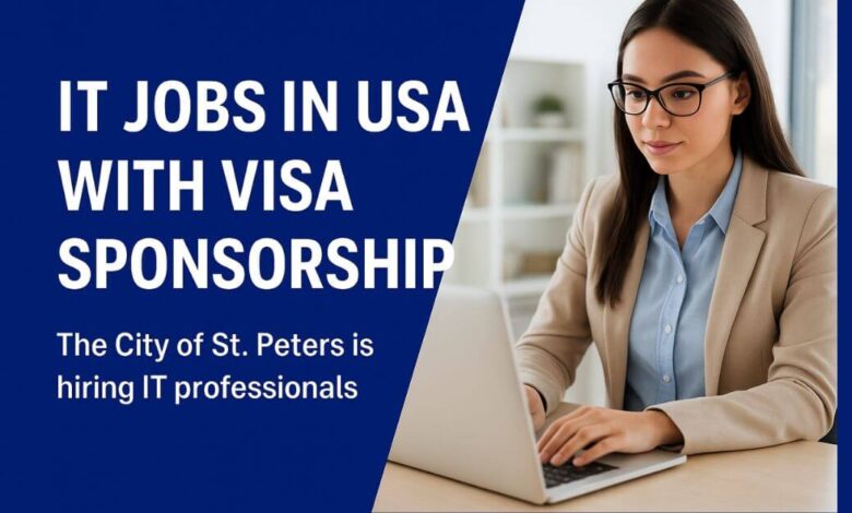 IT Jobs in USA with Visa Sponsorship