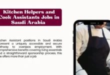 Kitchen Helpers and Cook Assistants Jobs in Saudi Arabia