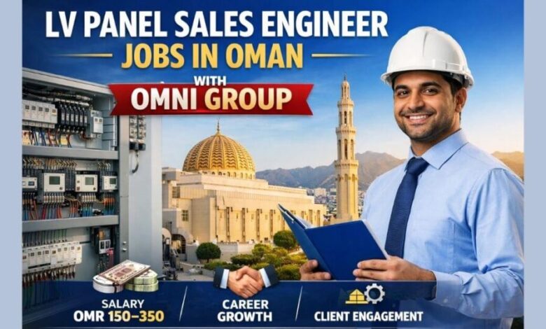LV Panel Sales Engineer Jobs in Oman with Omni Group