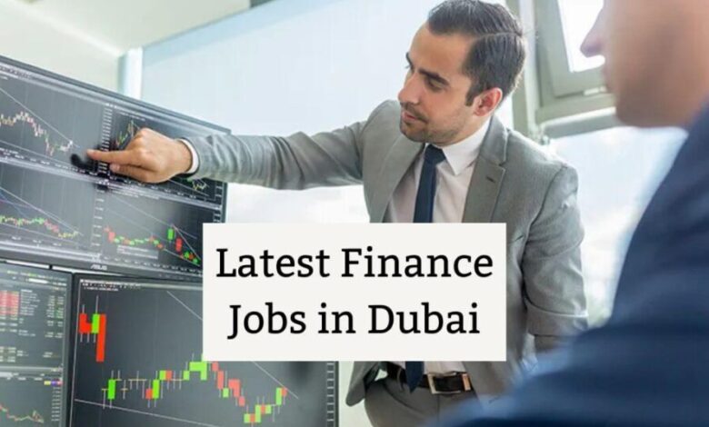 Latest Finance Jobs in Dubai